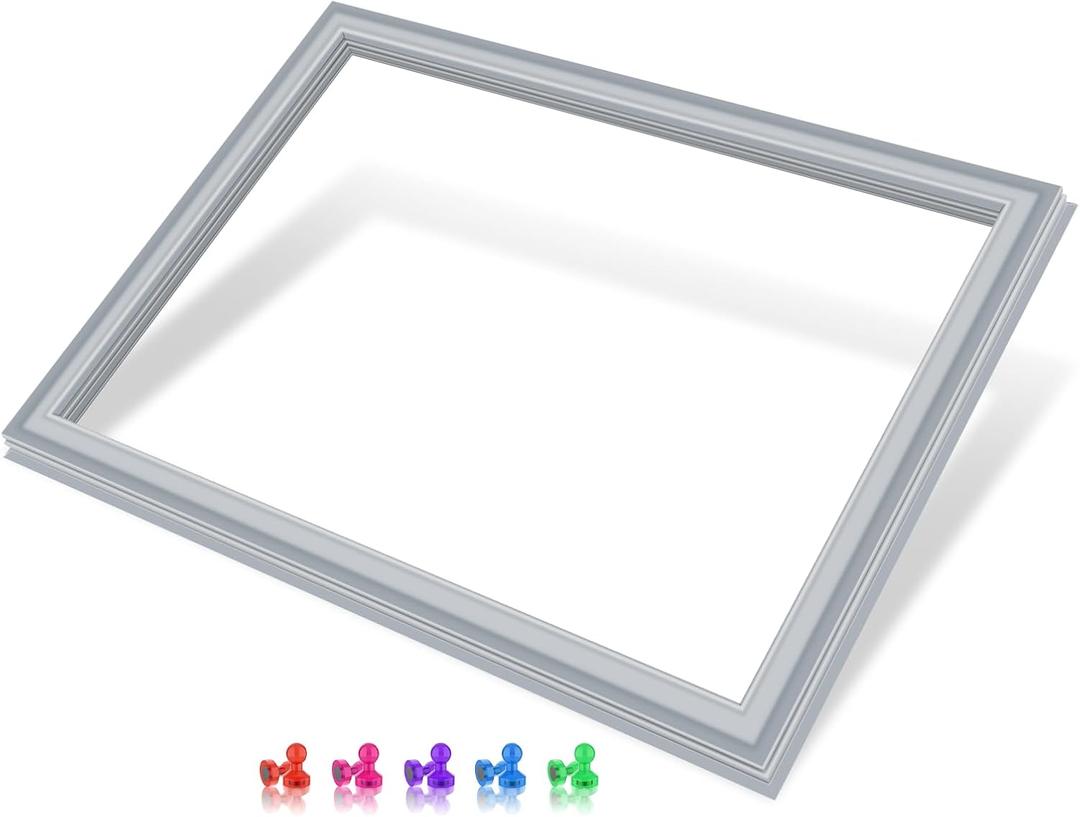 Upgraded WPW10443311 Freezer Door Gasket Compatible with Whirlpool Kenmore KitchenAid Refrigerator Freezer Door Seal Replacemnet W10443311 WRB329DMBM00 W10164032 PS11754806 Freezer Seal Replacement