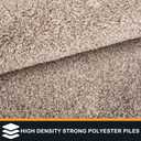 PURRUGS Dirt Trapping Door Mat 24" x 35.5", Non-Slip Machine Washable Entryway Rug, Dog Doormat, Indoor Front Door Mat, Super Absorbent Entry Rug for Muddy Shoes & Paws, Taupe