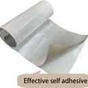 Adhesive Backed Heat Shield Blanket 12" x 39", Aluminized Thermal Insulation Reflective Barrier for High-Temperature Protection and Reflects Radiant Heat