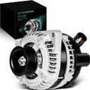 Upgraded Alternator for:-Honda for:-Ridgeline 2006-2008, Odyssey 2005-2007, Pilot 2005-2008 3.5L V6, for:-Acura RL 05-08, TL 04-08, MDX 03-09, 12V 130Amp, Replace OE# 31100-RDJ-A01 (ALL-NEW)