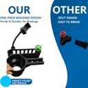Cup Holder for Permobil Power Wheelchair, 3-in-1 Cup Holder for Permobil Wheelchair with Uni-Track Armrest, Fit M300, M3, M1, F3, F5, K300 Ps