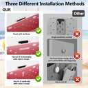 2 x Silicone Phone Holder for Bogg Bags, Attachment for Beach Bags, Phone Holder for Bogg & Similar Beach Bags, Compatible with Most Mobile Phones, Lavender