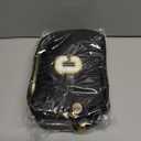 3 x Graduation Gifts for Him - Crossbody Bag for Men, Sling Bag / Waist Pack for Travel & Sports, Initial White L, Black