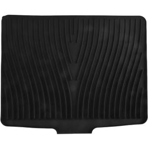 For Kitchen Sink Drying Pad Non Slip Silicone Mat for Easy Water Drainage (black) For Kitchen Sink Drying Pad Non Slip Silicone Mat for Easy Water Drainage (black)