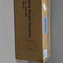 Portable Sauna Box for Home, Personal SPA Steam Sauna with 10 Min Fast Heating & 9 Levels Heat, Warm Sauna Tent with 3L/1200W Steamer, Folding Chair, Remote Control for Body Relaxation,32" x 32" x 71" (Black)