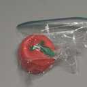 Squishy Apple Stress Balls for Kids and Adults (Pack of 1) Stretchy Dough Squeeze Ball Fidget Toys, Fun and Soft Squishy Toys, Anxiety Relief, Relax, Improve Focus, Easter Basket Stuffers (Red)