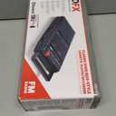 QFX RETRO-39 Portable Shoebox Cassette Tape Recorder USB to Cassette Recording, Built-in Microphone, 3.5" Bluetooth Speaker, FM Radio, MP3 Playback, Line-in/Out, AC/Battery Powered