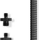 Heavy-Duty 19" Flexible Gooseneck Extension Tube Arm with 1/4"-20 & 3/8"-16 Adapter (KN14-19)