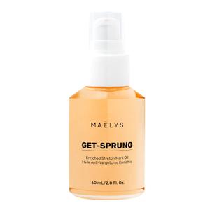 MALYS Cosmetics GET-SPRUNG Enriched Stretch Mark Oil - Body Oil for Stretch Marks - Fades Appearance & Reduces Visible Intensity