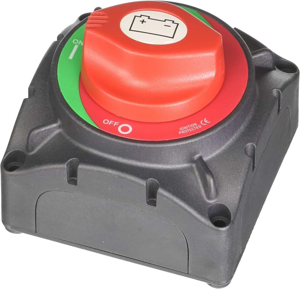 Marinco ParkPower 720RV Contour Heavy-Duty Master Switch, 600A Continuous