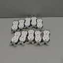 Residential Grade Duplex Receptacle 15 Amp 10 Pack White