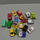 JOYIN 18 Pcs Pull Back City Cars and Trucks Toy Vehicles Set, Friction Powered Cars Toys for Toddlers, Boys, Girls Educational Play, Kids Stocking Stuffers