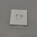 Apple AirPods 4 Wireless Earbuds, Bluetooth Headphones, Personalized Spatial Audio, Sweat and Water Resistant, USB-C Charging Case, H2 Chip, Up to 30 Hours of Battery Life, Effortless Setup for iPhone