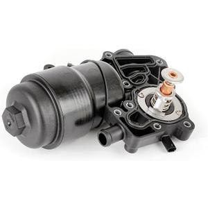 Oil Filter Housing Assembly for Audi A6 Quattro A7 Quattro A8 Quattro Q5 Q7 2013 2014 2015 2016 3.0L V6 Replaces 059115389P 059115389K SK117131