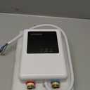 Tankless Water Heater Electric 110V, 3000W Instant Water Heater Under Sink, Conversion Between Fahrenheit and Celsius, Remote Control