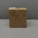 SUNVIE 2 Pack Uplighting Indoor Floor Can Light, 5W Up Lights with 2700K LED GU10 Bulbs, Uplights Floor Spot Lights Indoor for Home Accent Lighting, 5.9 FT Plug Cord & Foot Switch (White)