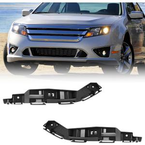 BXZ Front Bumper Cover Support Bracket Retainer Reinforcement Pair For Ford Fusion 2010 2011 2012