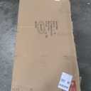 22" x 60" Gold Metal Tall Floral Sculpture with Crystal Embellishments, by DecMode