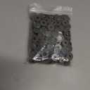 M METERXITY 100-Pack Plastic Hinged Screw Cover Caps, 5mm Shutter Screws with Caps, Fold Snap Washer Covers, Washer Flip Protection Covering M3 M4 M5 Screws Heads [Dark Gray]