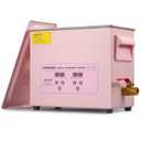 CREWORKS 6L Ultrasonic Cleaner, 1.6 gal Ultrasonic Jewelry Cleaner with Digital Timer and Heater, 180W Stainless Steel Sonic Cavitation Machine for Cleaning Tool Watch Glasses Retainer Denture, Pink