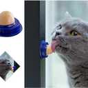 POPETPOP 4pcs Cat Snacks Candy - Catnip Wall Ball Cat Treats cat nip Toys Catnip Candy Catnip Ball Wall Mount- Kitten Licking Sweet Ball Treats Lickable Candy