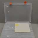 Photo Storage Box 4x6, 18 Inner Extra Large Organizer Acid-Free Photo Keeper Storage Case, Plastic Craft Storage Box for Stickers Stamps Seeds (Clear, 18 Boxes)