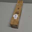 White Wrap Around Curtain Rods:5/8" Small Blackout Adjustable Window Curtain Rod for Bedroom Kitchen Apartment Renter Friendly,Room Darkening Curved Drapery Rods Easy Install,Pure White 28-60"