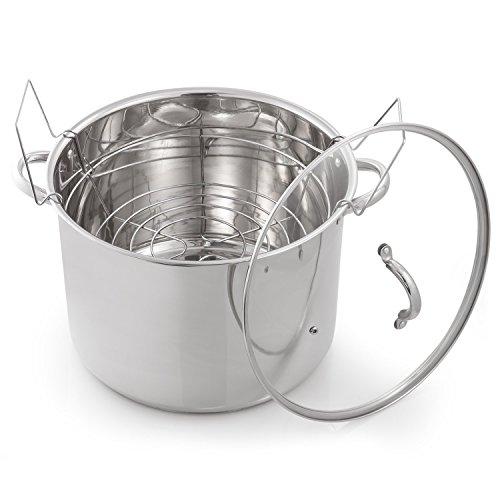 Prep•N•Cook by McSunley 21.5Qt Stainless Steel Water Bath Canner