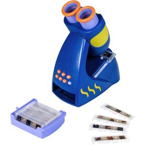Educational Insights GeoSafari Jr. Talking Microscope Featuring Bindi Irwin: Microscope for Kids, STEM & Science Toy, Interactive Learning, Ages 3+