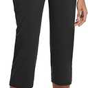 Womens Yoga Capri Pants High Waist Capri Leggings with Pockets Wide Leg Crop Exercise Workout Summer Pants XL