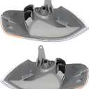 Left & Right Turn Signal Parking Marker Light Lamp Replacement for Corolla 1998-2000 Corner Lights TO2520150 TO2521150 81510-02040 81520-02040