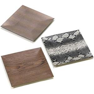 Accent Plus Wild Printed Decorative Plates 16.62x12.87x1.37
