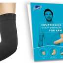 Prosthetic Stump Shrinkers for ArmBelow Elbow - Short, Compression, Healthcare, Amputee arm Sleeve, 20-30, Elastic, Taiwan Excellence L