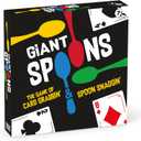 PlayMonster Giant Spoons,Card Games for Kids - Spoons Game,Deck of Cards,Fun Family Games for Kids and Adults, Playing Cards,Game Night, Travel Games, 3-6 Multi-Player Card Game,Ages 7+