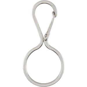 Nite Ize Infini-Key keychain, A Better Key Ring To Hold, Attach, + Detach Keys 2 Pack