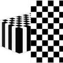 100 PCS Race Car Paper Napkin, Disposable Checkered Flag Bathroom Guest Hand Towels Black and White Dinner Napkins Decorative for Kitchen Birthday Baby Shower Racing Party Decoration (Race Car)