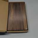 Zurklulu Small 10" Acacia Wood Riser Pedestal Stand  Farmhouse Wood Display Riser for Kitchen and Bathroom Dcor - Counter Display, Plant Stand, Jewelry Holder, Vanity Tray, Candle Stand (S:10"x5.6"x1.57")