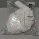 siliteelon Women's Button Down Shirts Long Sleeve Dress Shirts Wrinkle Free Collared Work Office Solid Blouses Corset Tops (3X-Large, Aa White)