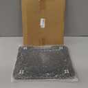 Appliance Slider 360° Rolling Tray for Coffee Maker Bamboo Coffee Pot Slider Tray Countertop Rotation Sliding Tray with Wheels, Small Appliances Mat Easily from Under the Cabinet Black(13.9"×11.6")