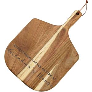 Grandma Gifts, Birthday Gifts for Grandma from Granddaughter Grandson Grandkids for Christmas, Acacia Cutting Board 14.7"L x 9.84"W x 0.6"Th (Everything Tastes Better)