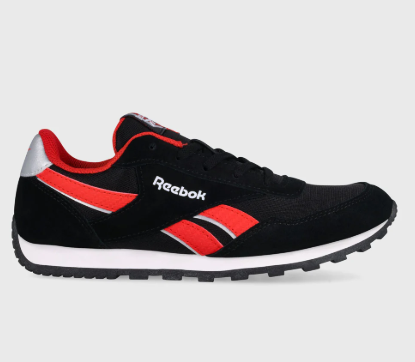 Reebok Youth Glide Low Sneakers Black, Size 5