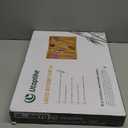 Utoplike Bamboo Expandable Kitchen Drawer Organizer, Adjustable Utensil Holder and Cutlery Tray Organiser, Drawer Divider for Silverware, Flatware, Knives in Kitchen, Bedroom, Living Room, 5 Slot (Large, Natural)