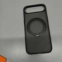 TORRAS 360 Magnetic Stand for iPhone Air Case, [Fit for MagSafe] [Military-Grade Protection] Translucent Slim Case for iPhone 17 Air, 2025, Obsidian Black, Ostand O3 Fitness Series