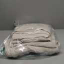 jinchan Chenille Blackout Curtains for Bedroom Beige Living Room Curtains 84 Inch Length 2 Panels Set Thermal Insulated Noise Reducing Curtains Back Tab Room Darkening Privacy Window Drapes 7FT 50" W