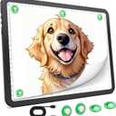 Zocelight Rechargeable A4 Light Board for Diamond Painting,Magnetic Bright Light Box for Tracing,Wireless LED Light pad with Physical Buttons,3 Colors,Dimmable 9000LUX Lightbox for Drawing,Sketching (Black)