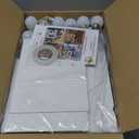 4FT Light Up Numbers Letters, Mosaic Numbers for Balloons, Giant Mosaic Balloon Number 5 for 15th 25th 50th Birthday Decorations, 50th Anniversary Decor, Wedding Party Decoration