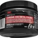 3M Chrome and Metal Polish, 39527, 10 oz, Used on Wheels, Trim and Bumpers, for Automotive (Pink)