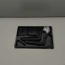 Hat Rack for Hat Storage (4-Pack), Multi-Purpose Hat Organizer, Strong Adhesive Hat Hooks for Wall Organizer for Baseball Caps, Two Mounting Options Hook, Black