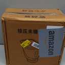 Gagee 11Lbs Rice Dispenser, Large Grain Container Storage with Lid Measuring Cylinder Moisture Proof Household Cereal Dispenser Bucket for Kitchen Soybean Corn,Clear