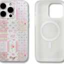 Sonix Case for iPhone 16 Pro Max | Compatible with MagSafe | 10ft Drop Tested | Patchwork Cottage